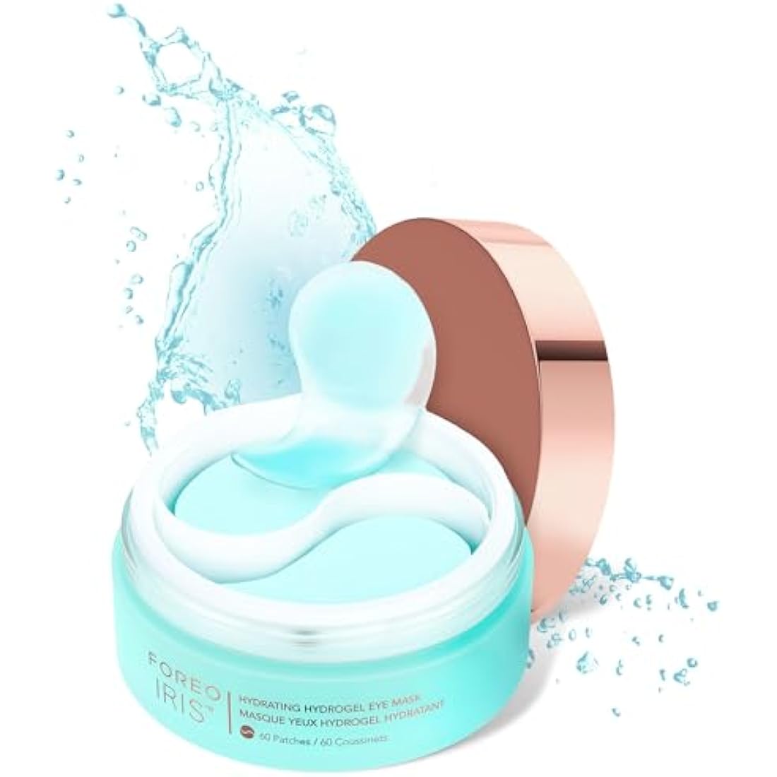 FOREO IRIS Under Eye Gel Patches – Collagen & Vitamin C Mask - 60 Pcs