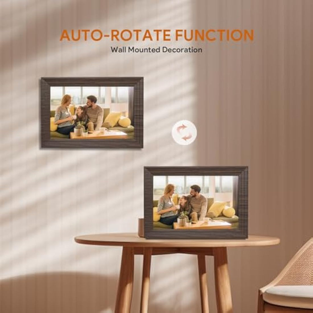 Aorpdd 10.1 Inch WiFi Digital Photo Frame | 32GB HD IPS Touch Screen