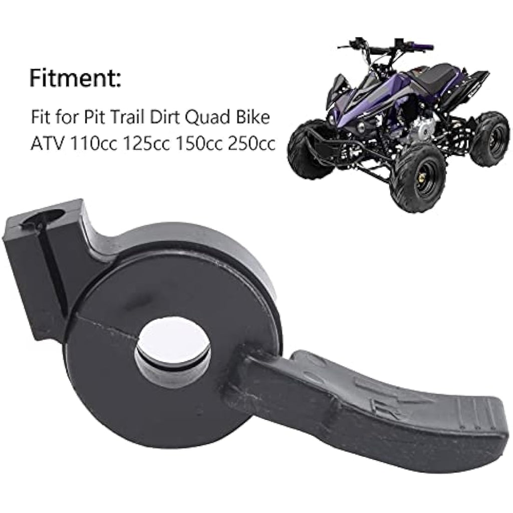 Fydun Motorcycle Handlebar Choke Lever | Rubber Throttle Control for ATV