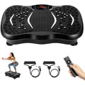 EVOLAND Vibration Plate Exercise Machine with Bluetooth & Resistance Bands