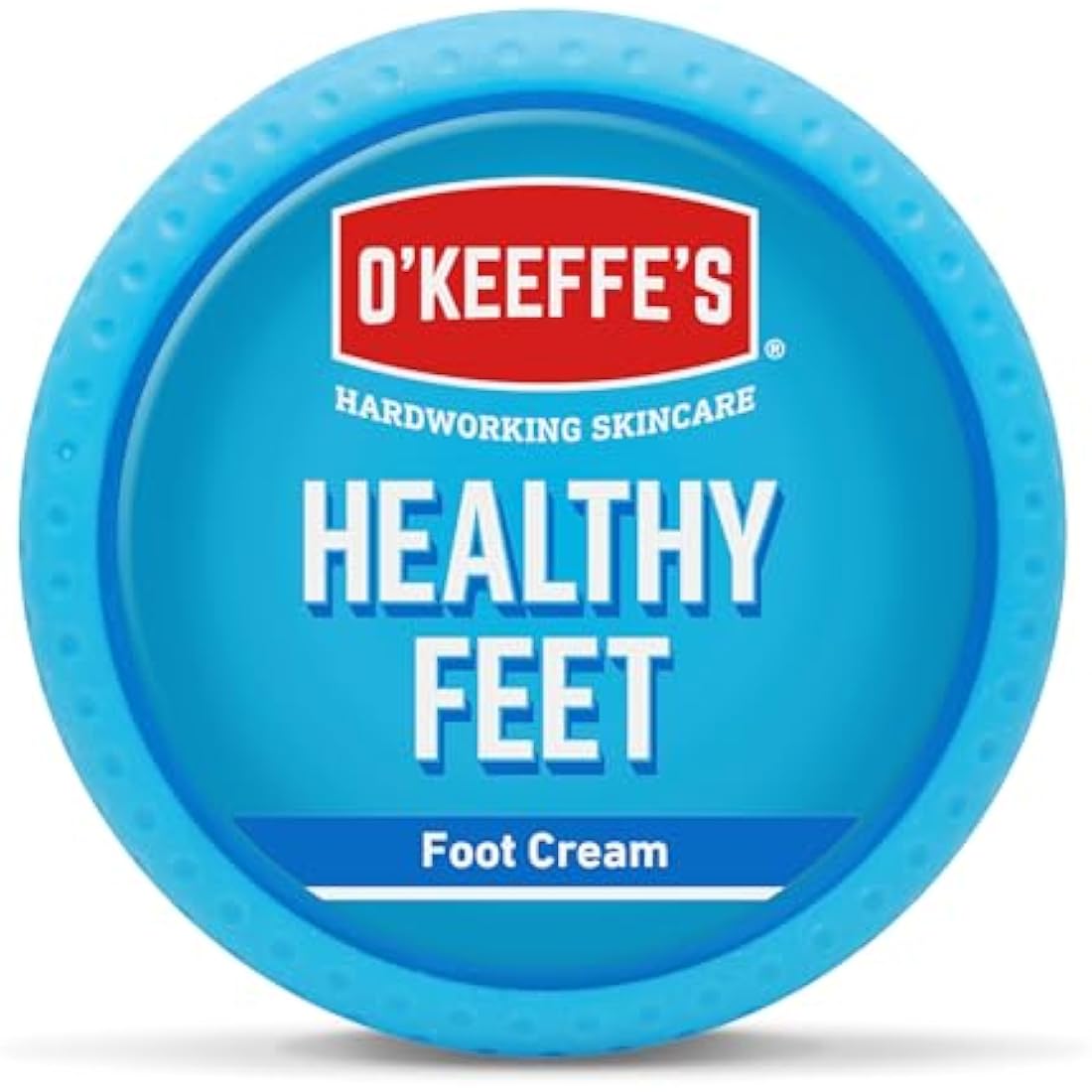 O’Keeffe’s Healthy Feet Foot Cream for Cracked Heels, 91g Jar - 6 Pack