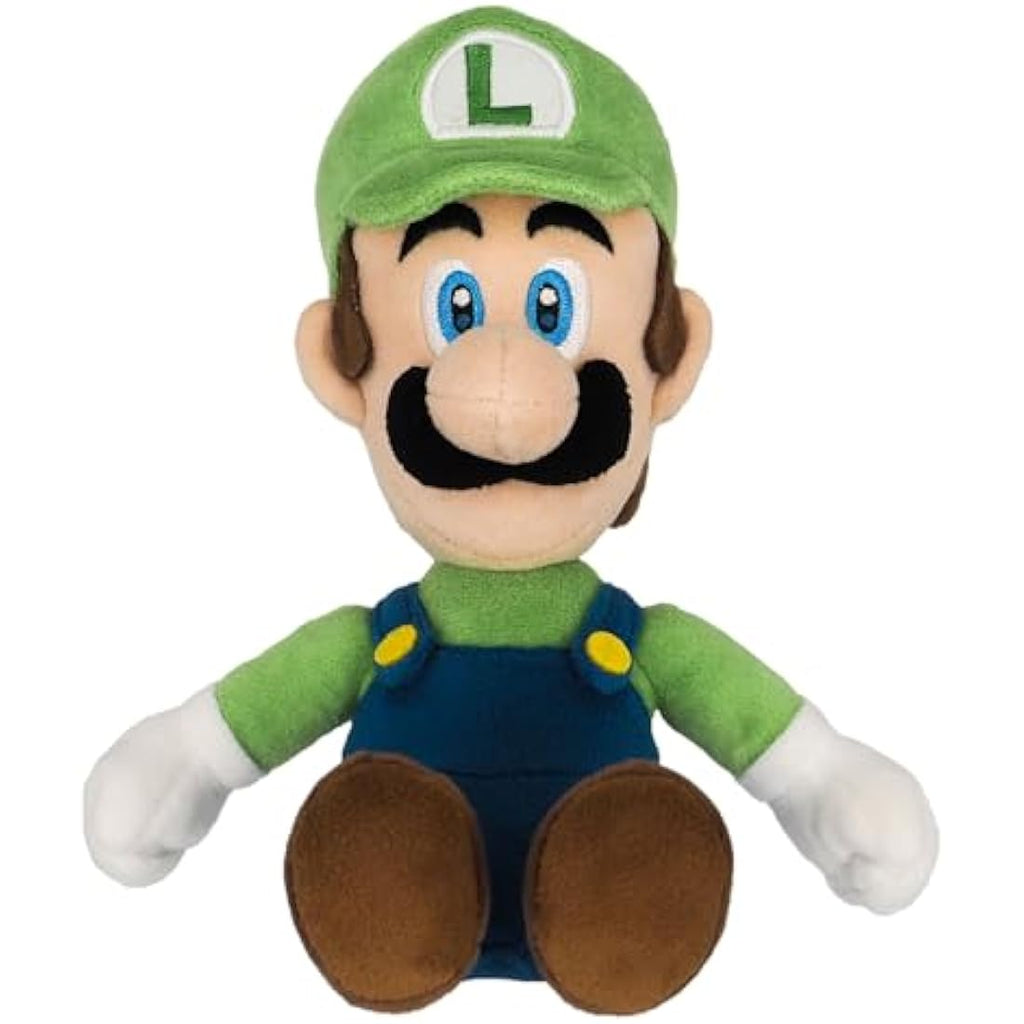 Sanei Super Mario All Star Collection Luigi Plush - 10 Inch Soft Toy