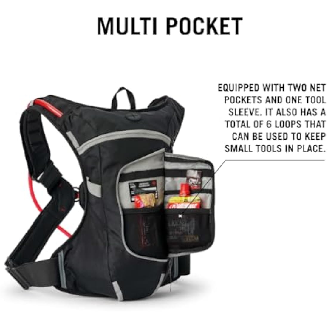 USWE Moto Hydro 3L Hydration Backpack – Bounce Free Enduro Dirt Bike Pack