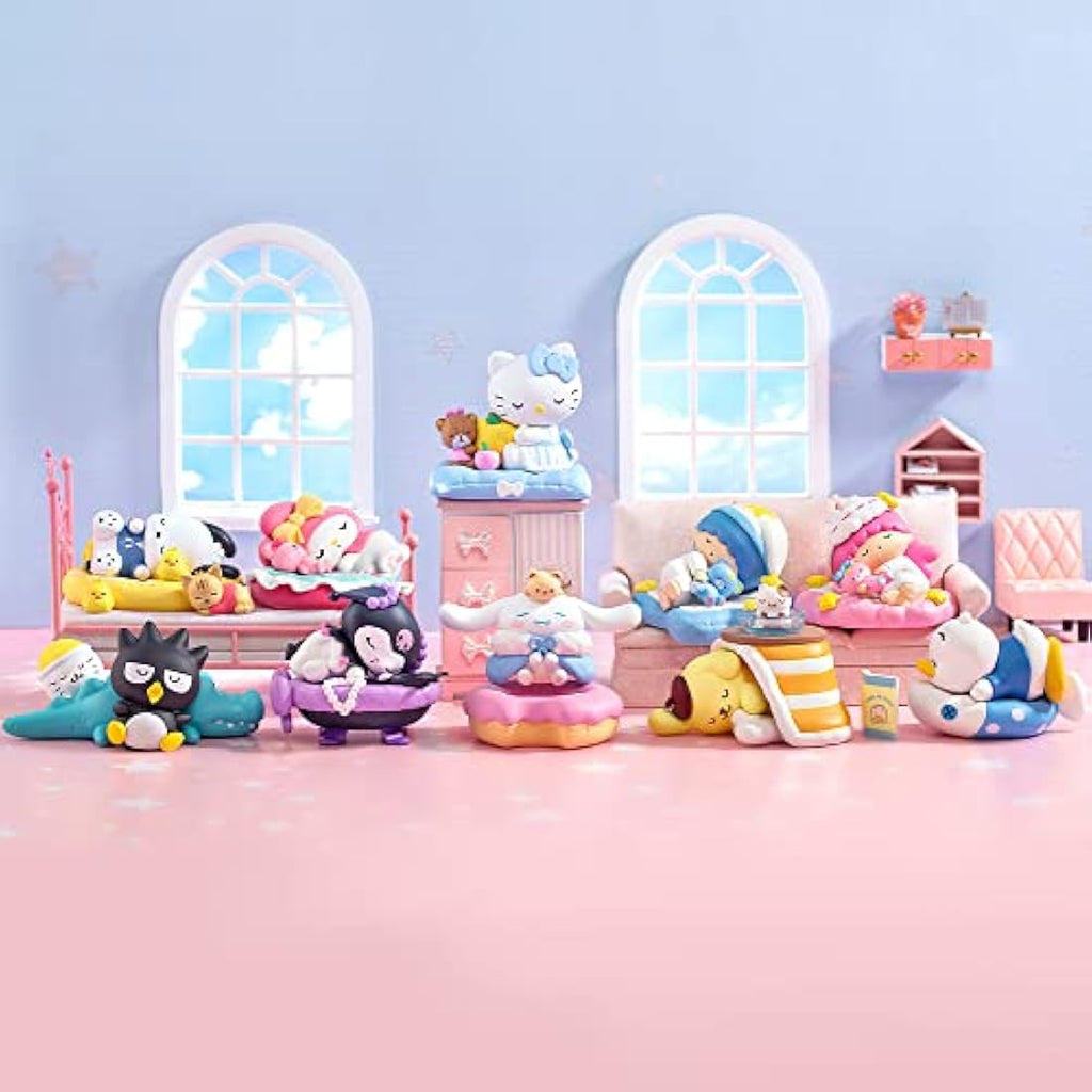POP MART Sanrio Characters Fall Asleep Series Blind Box Set (9 Boxes)