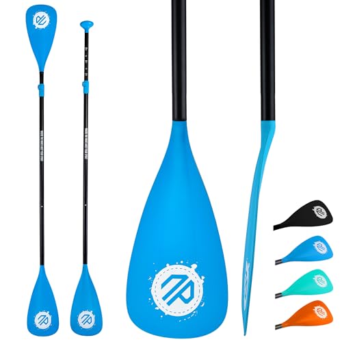Niphean 4-Piece Adjustable SUP & Kayak Paddle | Floating Aluminum Oar