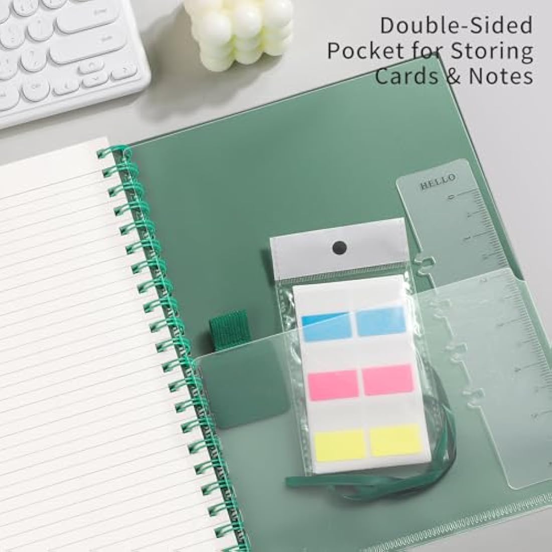 EMSHOI B5 College Ruled Spiral Notebook | 300 Pages 100gsm Journal