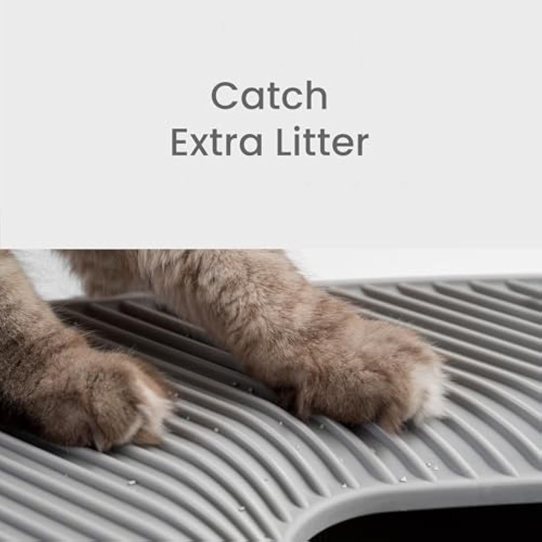 IRIS USA Top Entry Cat Litter Box with Scoop – Odor Control, White
