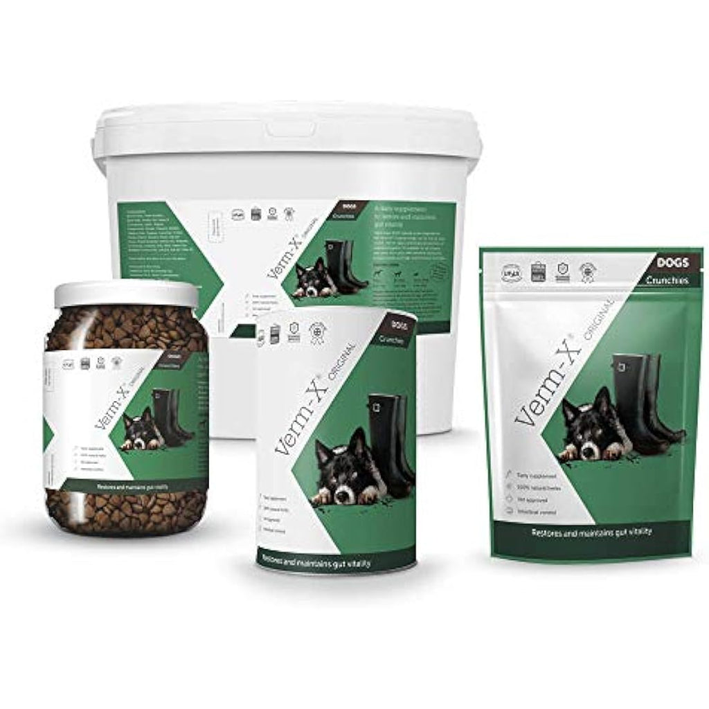 Verm-X Natural Dog Treats | Herbal Intestinal Hygiene & Gut Support