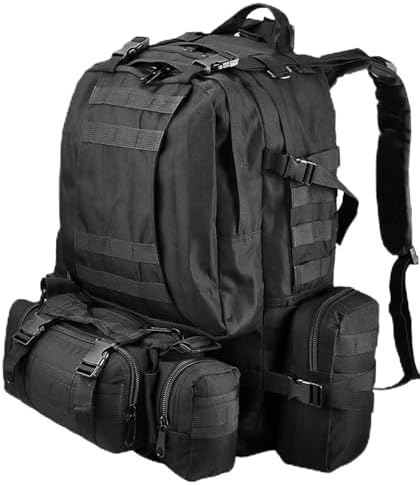 55L Military Tactical Backpack | Molle Hiking Rucksack