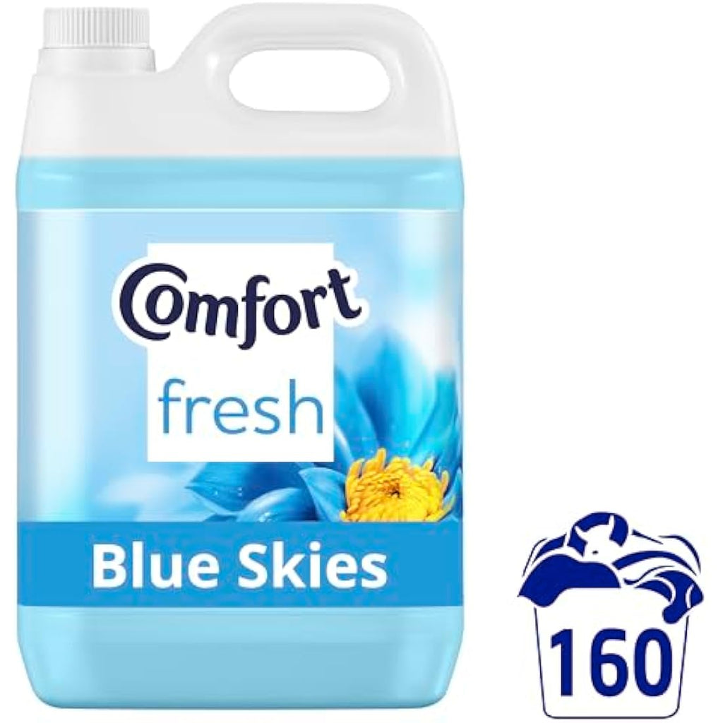 Comfort Fresh Blue Skies Fabric Conditioner - 160 Washes (4.8 L)