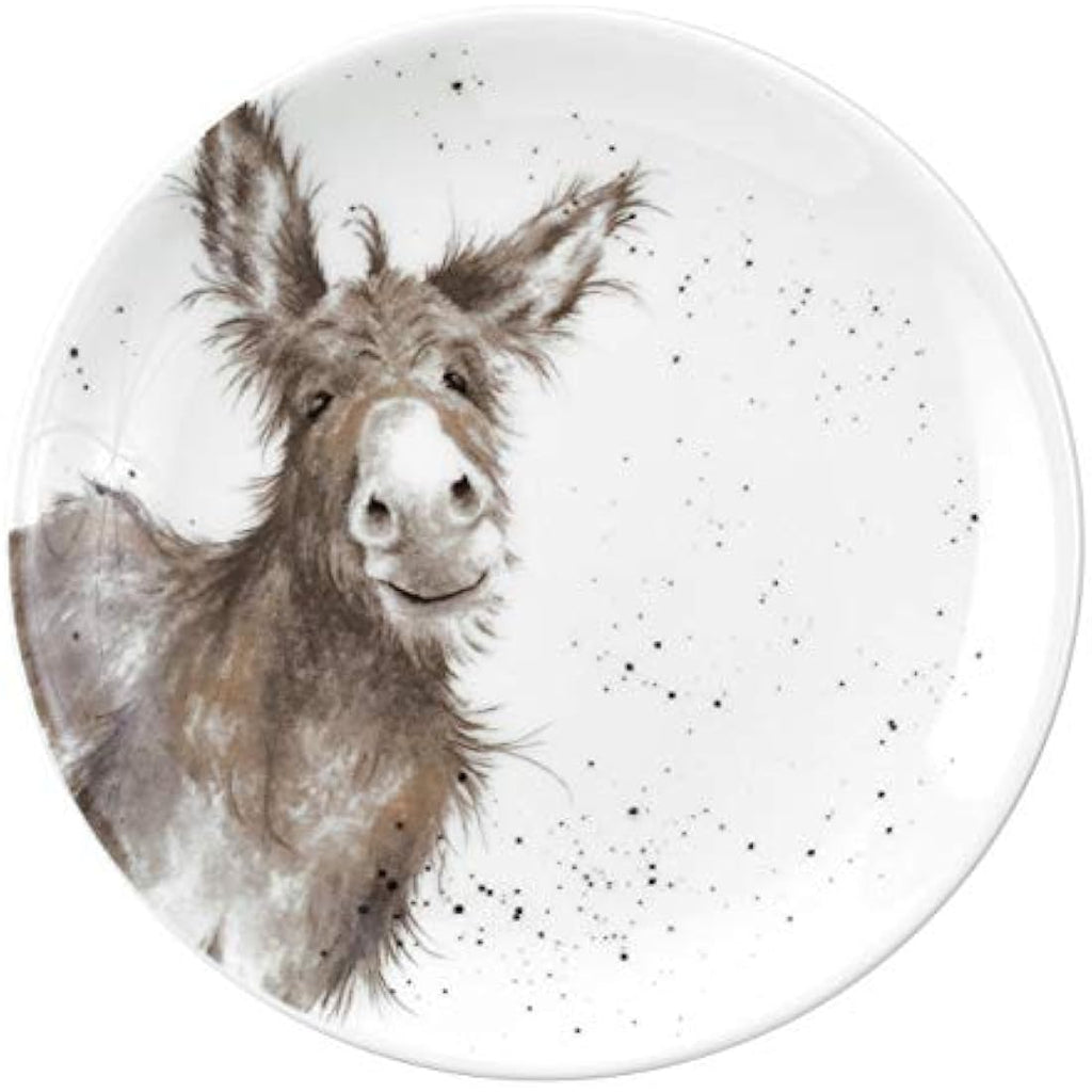 Royal Worcester Wrendale Designs Tea Plates – Set of 4 Ceramic Plates