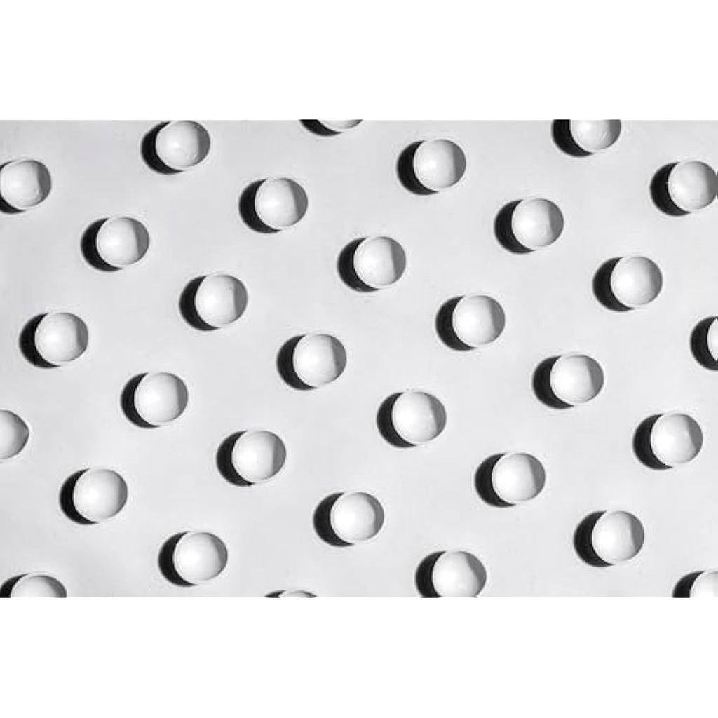 Croydex Rubagrip Square Shower Mat – Non-Slip Natural Rubber, 53x53cm