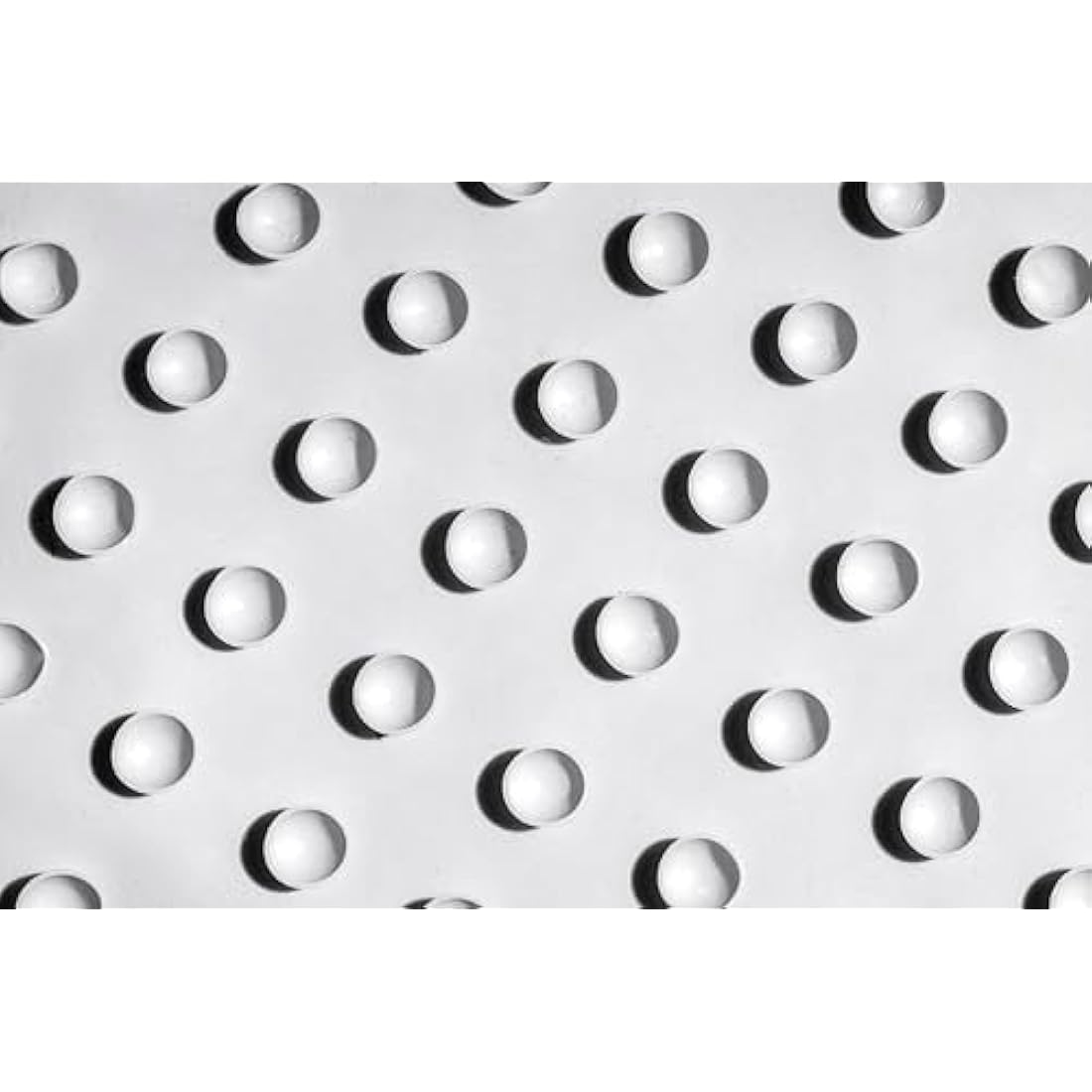 Croydex Rubagrip Square Shower Mat – Non-Slip Natural Rubber, 53x53cm