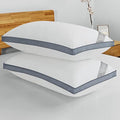 BedStory Hotel Quality Bed Pillows 2 Pack - Dark Gray Microfiber