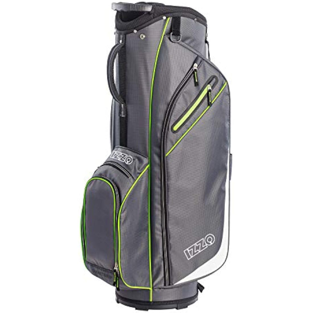 Izzo Ultra Lite Cart Golf Bag – 14-Way Divider & 6 Storage Pockets