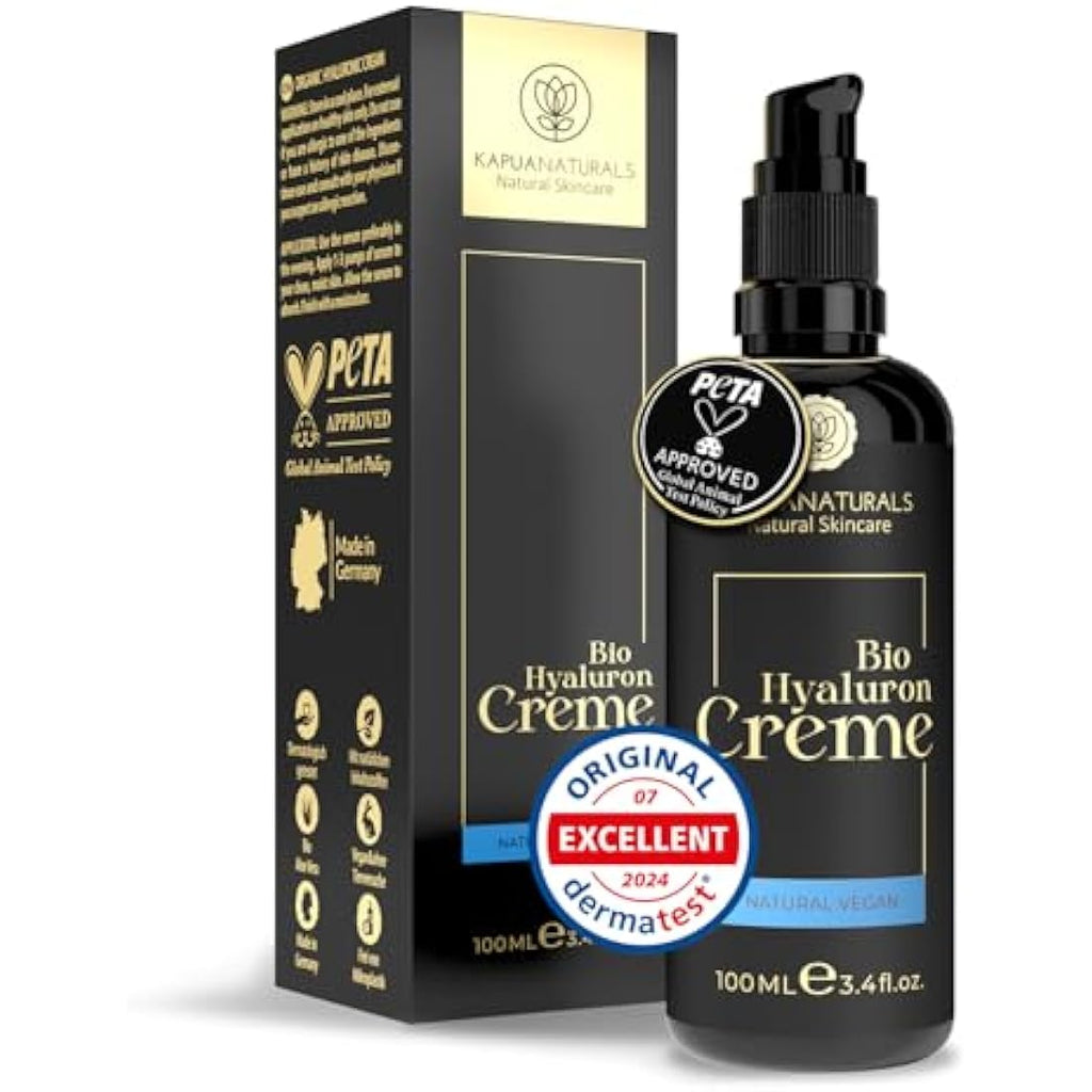Hyaluronic Acid Face Cream – Vegan Anti-Aging Moisturizer 100ml