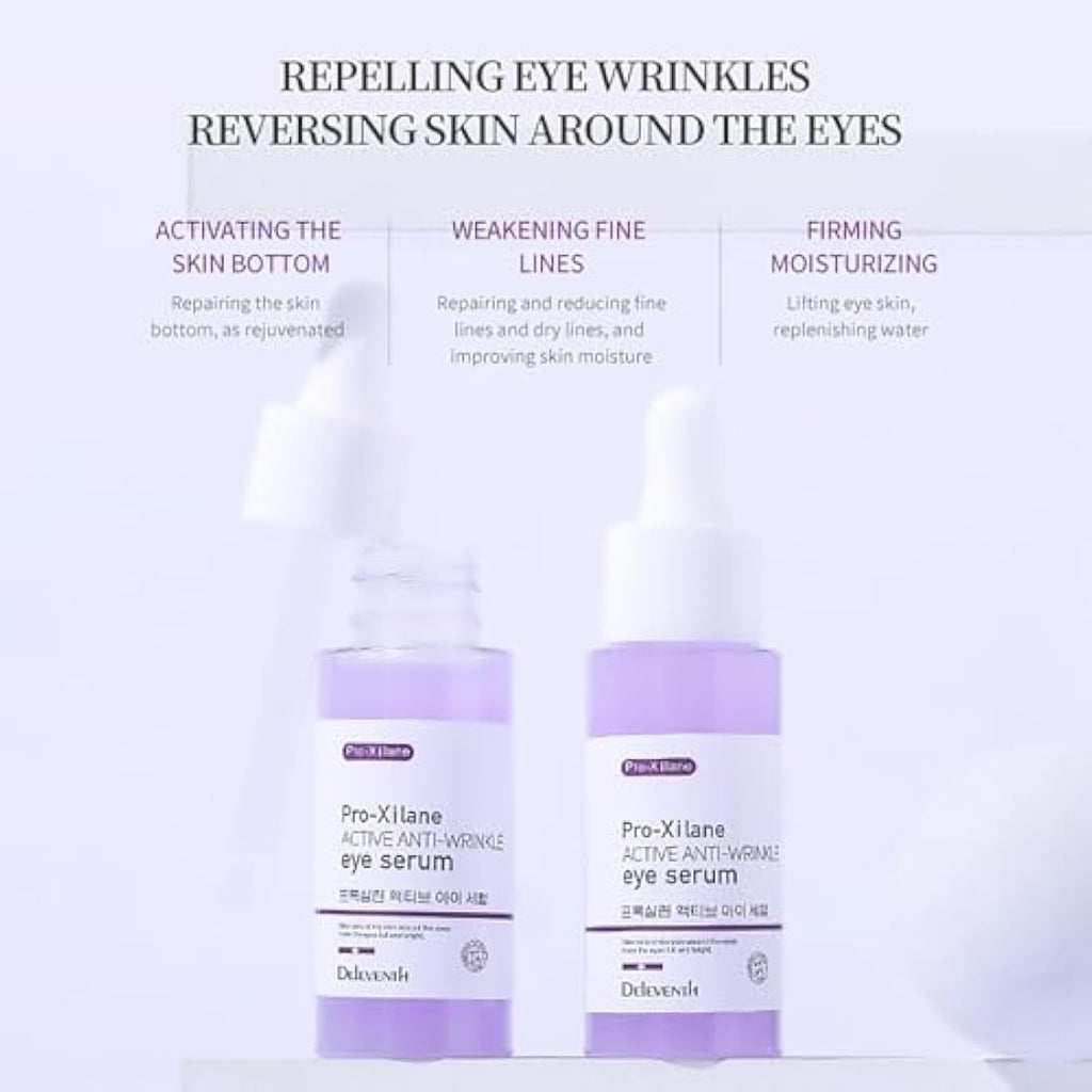 DEleventh Pro-Xilane Anti-Wrinkle Eye Serum | Anti-Aging & Hydrating 30ml