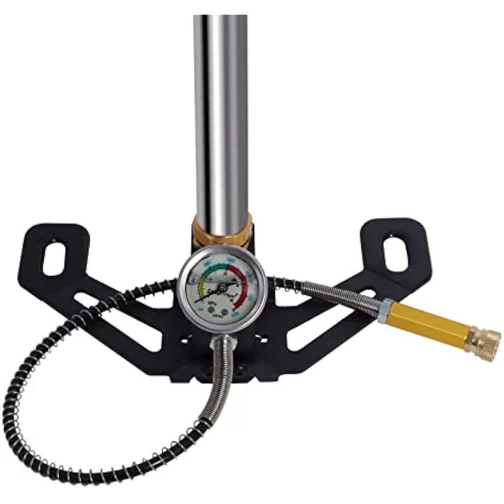 Poweka 3-Stage PCP Stirrup Pump | 6000 PSI Stainless Steel Hand Pump
