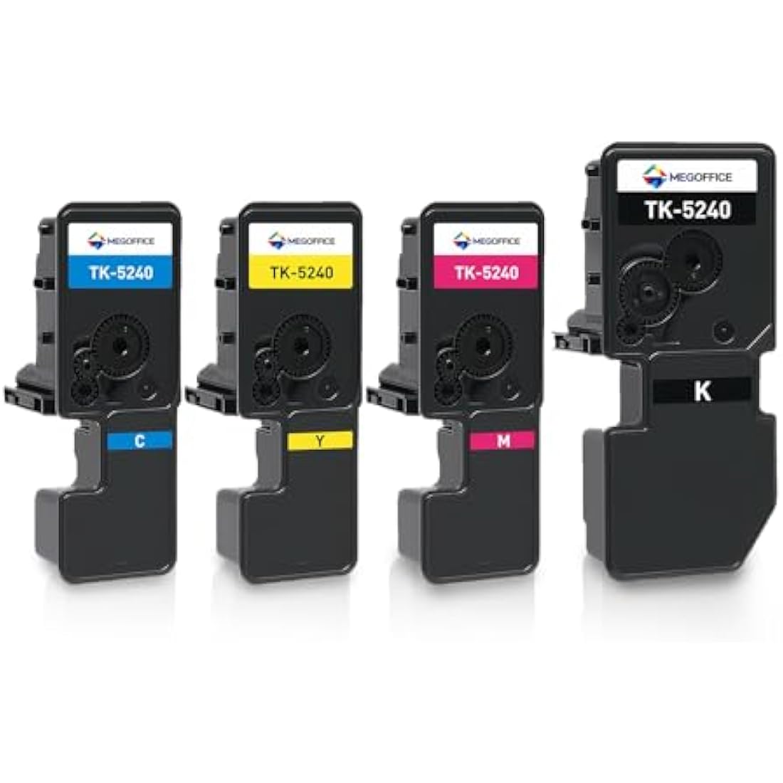 MEGOFFICE TK-5240 Compatible Toner Cartridge for Kyocera ECOSYS (4 Pack)