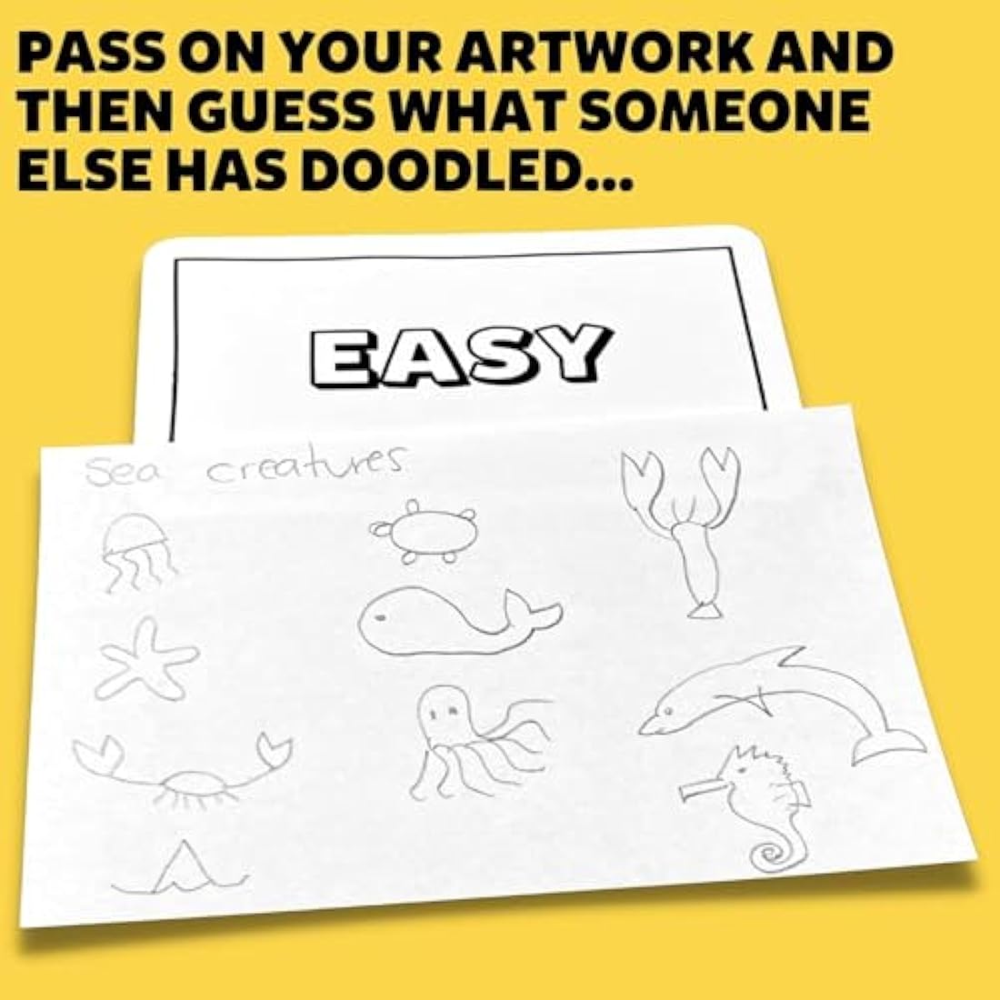 Six Second Scribbles – Fast Drawing Party Game for Families & Adults