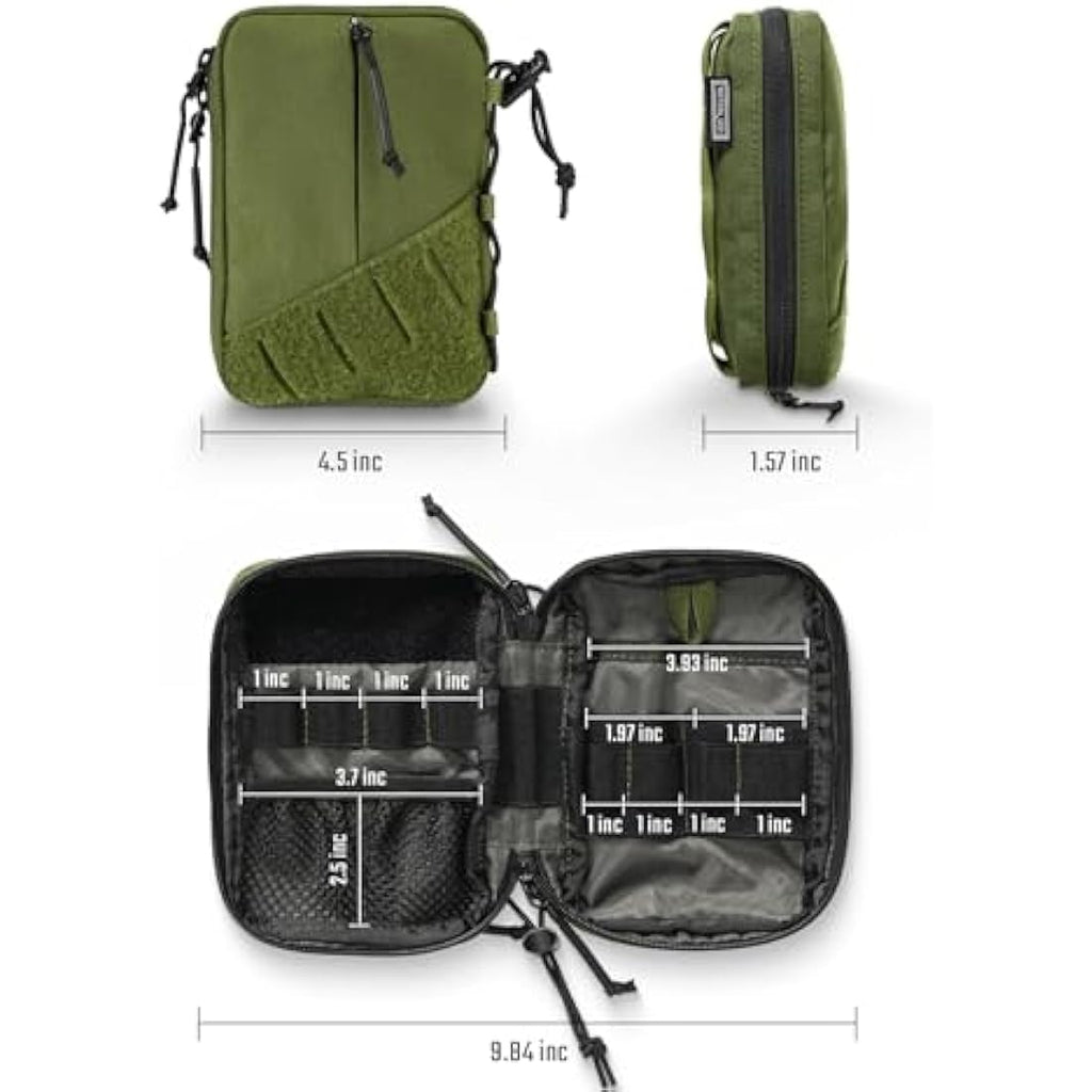 Tactical Geek Block E4.0 EDC Waist Pouch | 500D Nylon Utility Organizer