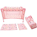 Dolls World Travel Carry Cot with Quilt & Bag for 18" Dolls