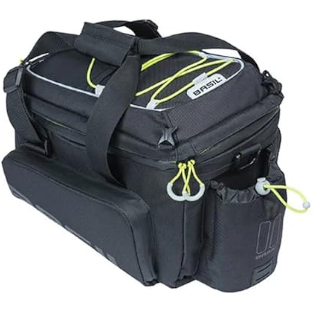 Basil Miles XL Pro MIK Trunkbag – 9-36L Waterproof Bike Storage Bag