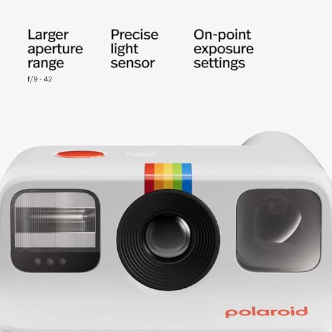 Polaroid Go Generation 2 Mini Instant Camera – White Analog Camera