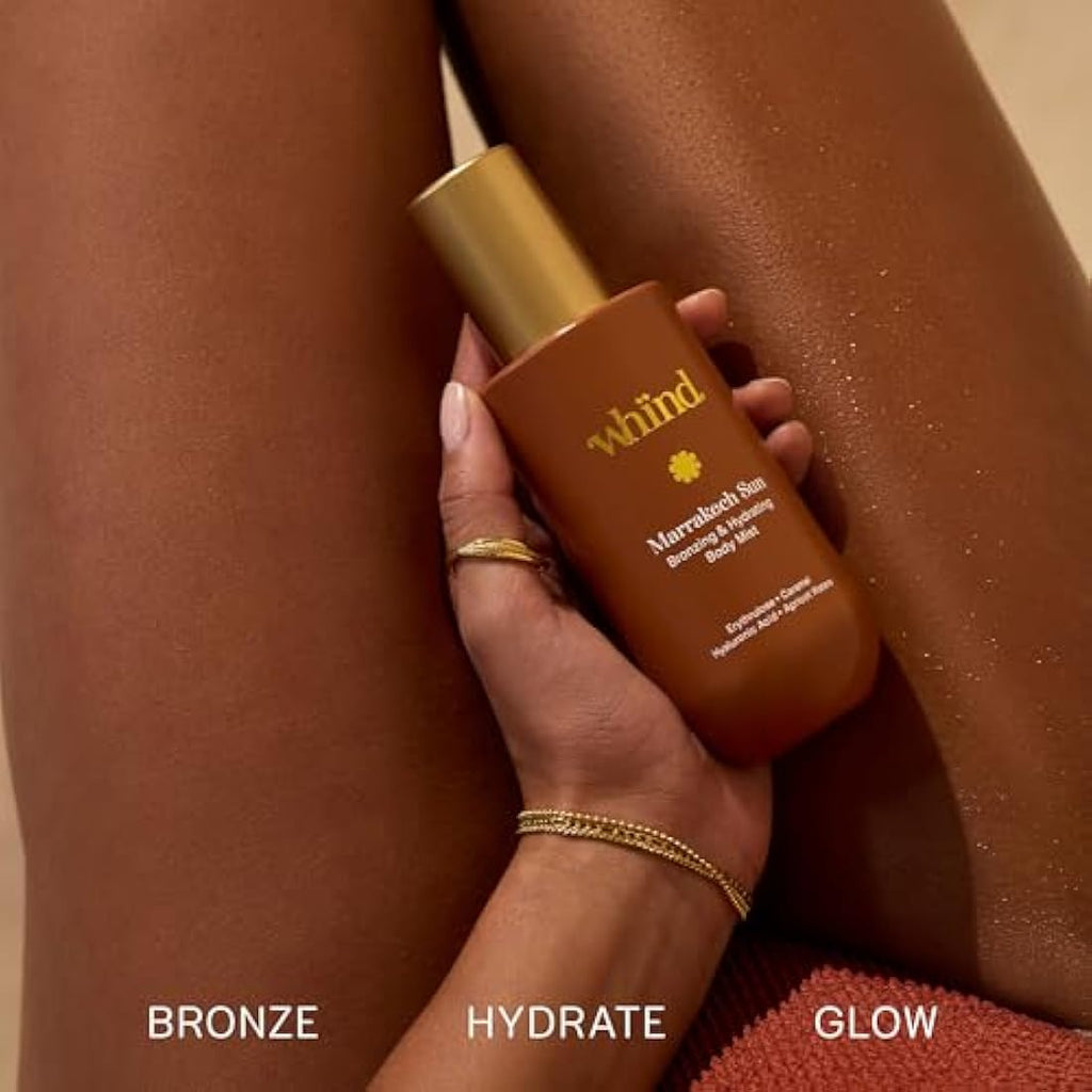 whind Marrakech Sun Hydrating Self Tanning Body Mist with Hyaluronic Acid