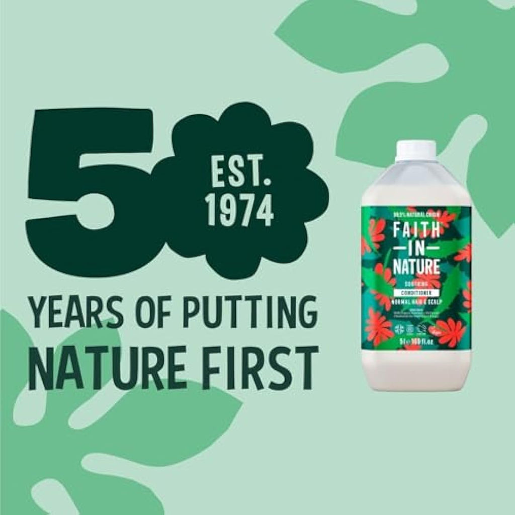 Faith In Nature Aloe Vera Conditioner | Organic 5L Bulk Refill Pack