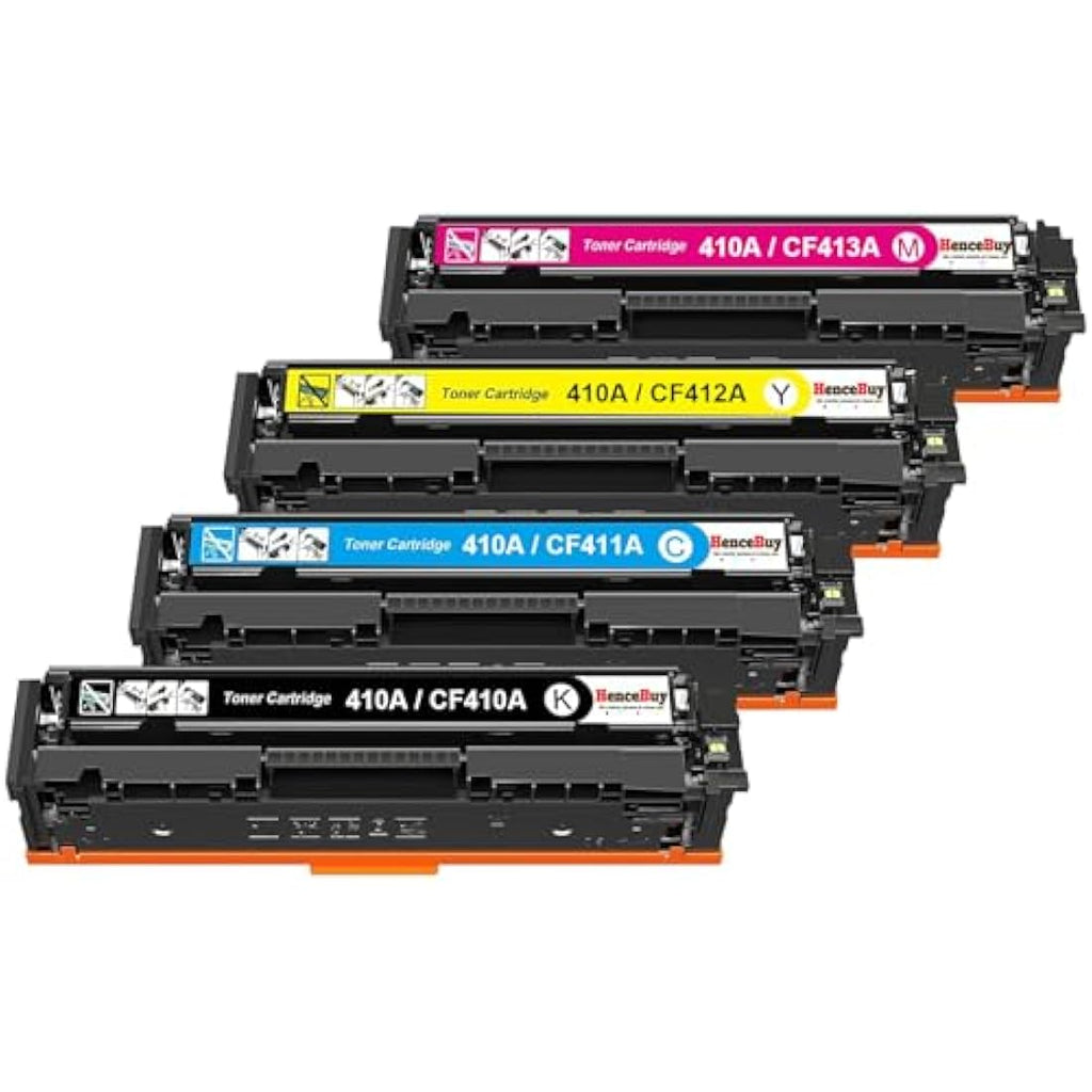 HenceBuy 410A Toner Cartridges for HP Color LaserJet Pro M477 M452 | 4-Pack