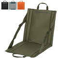 Highlander Outdoor Sit Mat – Portable Folding Stadium Seat with Back Support