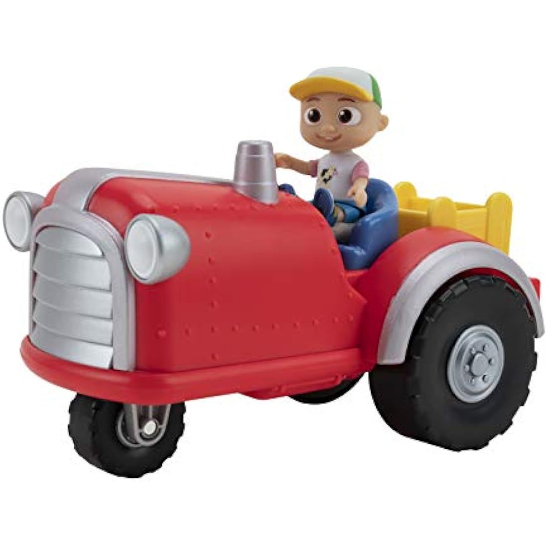 CoComelon Musical Tractor Toy with 3-inch JJ Figure and Sounds