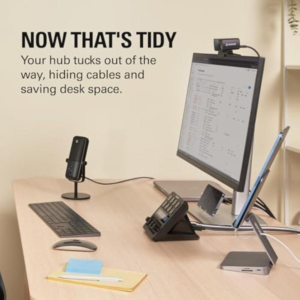 Elgato USB Hub for Stream Deck + | 4-Port Dock with SD Card Reader