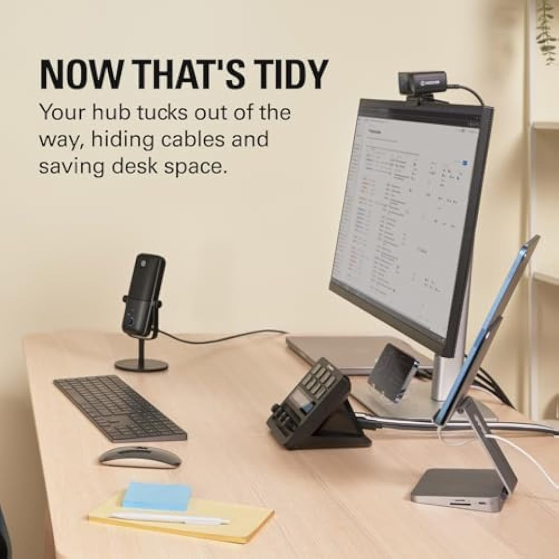 Elgato USB Hub for Stream Deck + | 4-Port Dock with SD Card Reader