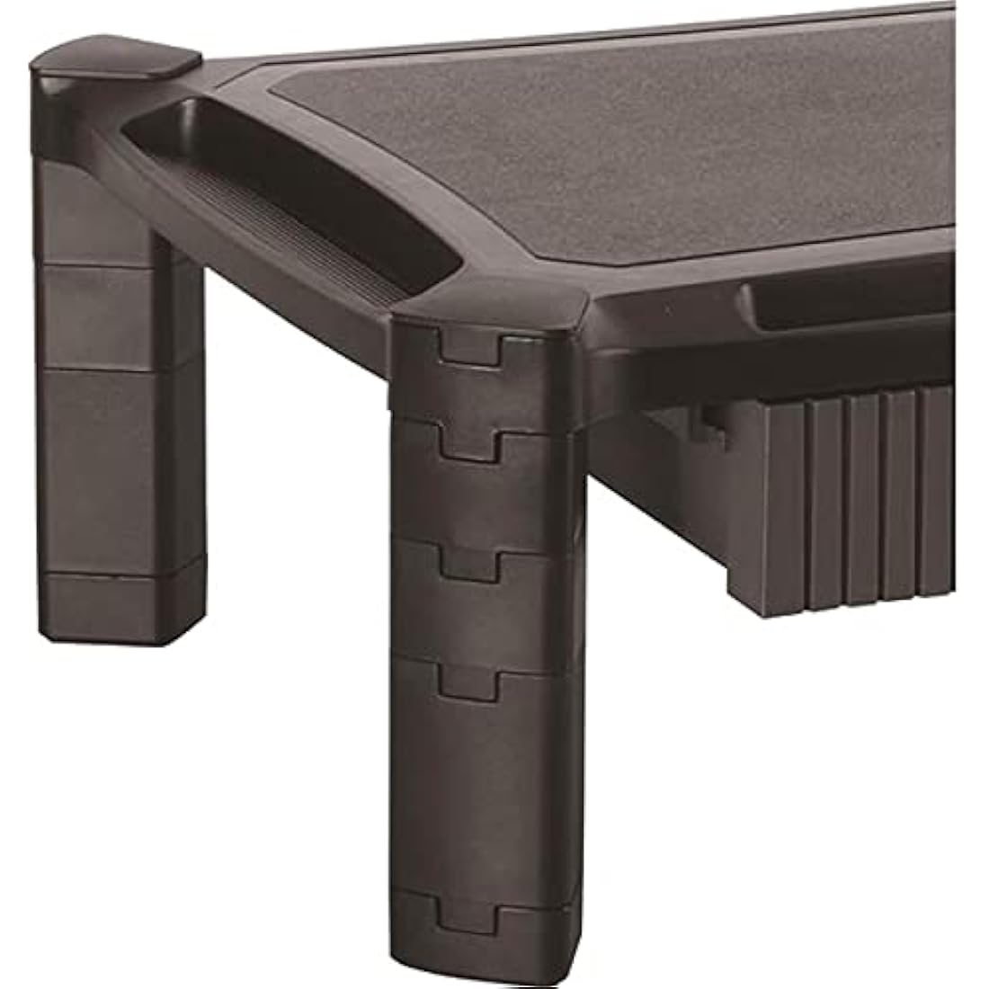 StarTech.com Adjustable Monitor Riser – Large Desk Stand with Drawer