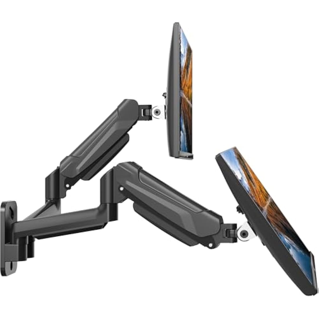 BONTEC Gas Spring Monitor Wall Mount for 13-32" Screens | VESA 100x100