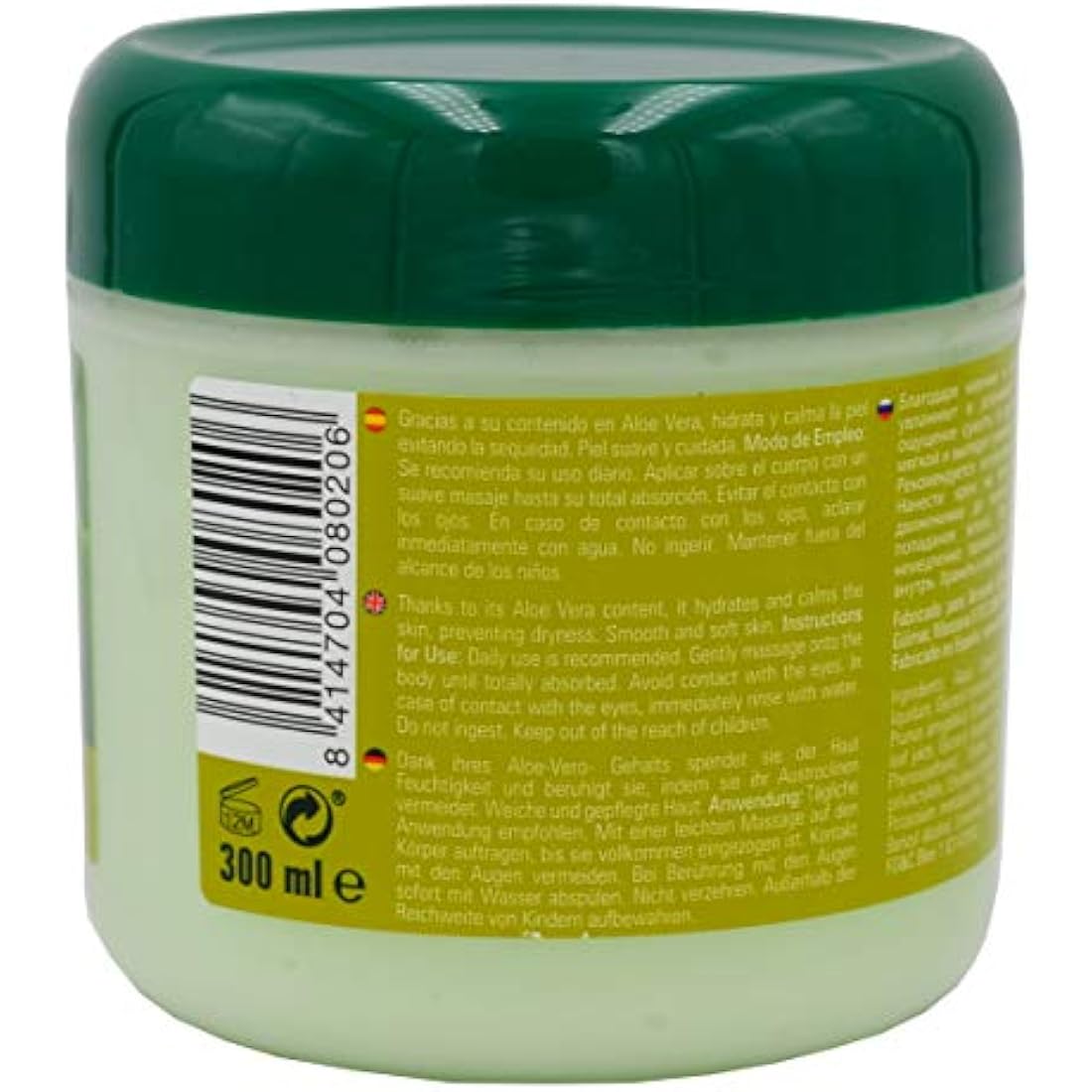 Tabaiba Aloe Vera Face and Body Cream – Anti-Aging Moisturizer (6 Units)