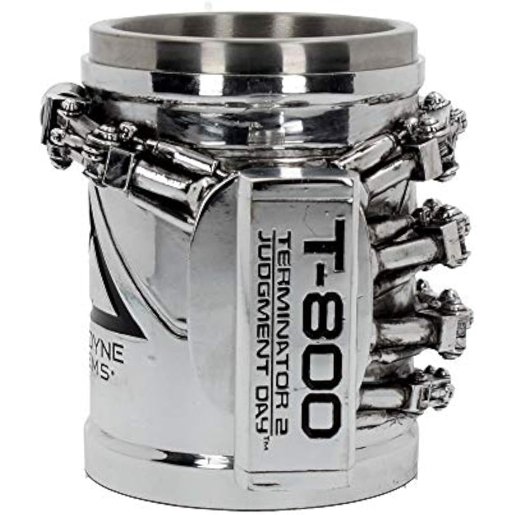 Terminator 2 Tankard - Nemesis Now Hand-Painted Resin & Stainless Steel