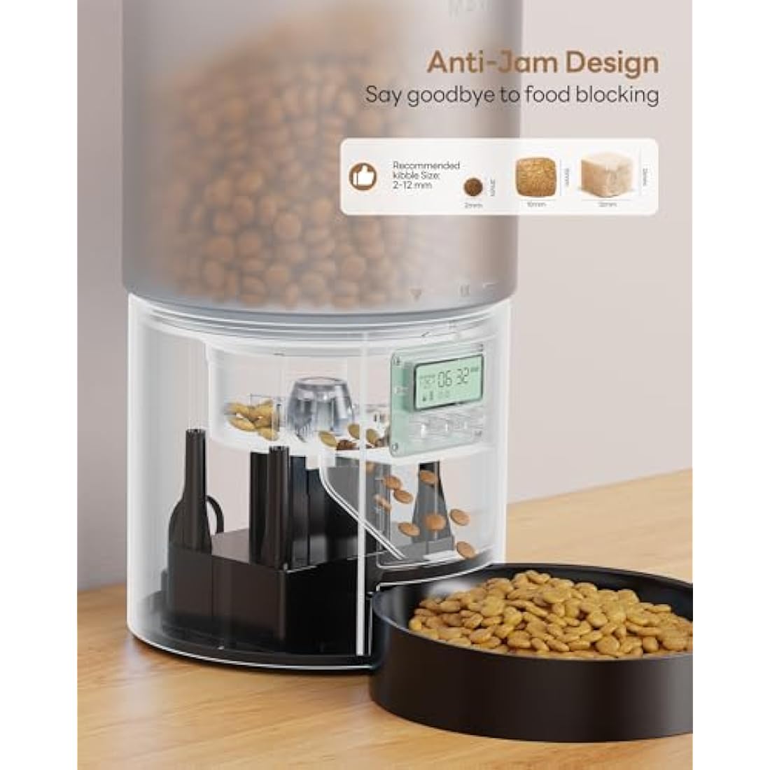Jolof Store Automatic Cat Feeder | 4L Programmable Timer Pet Food Dispenser