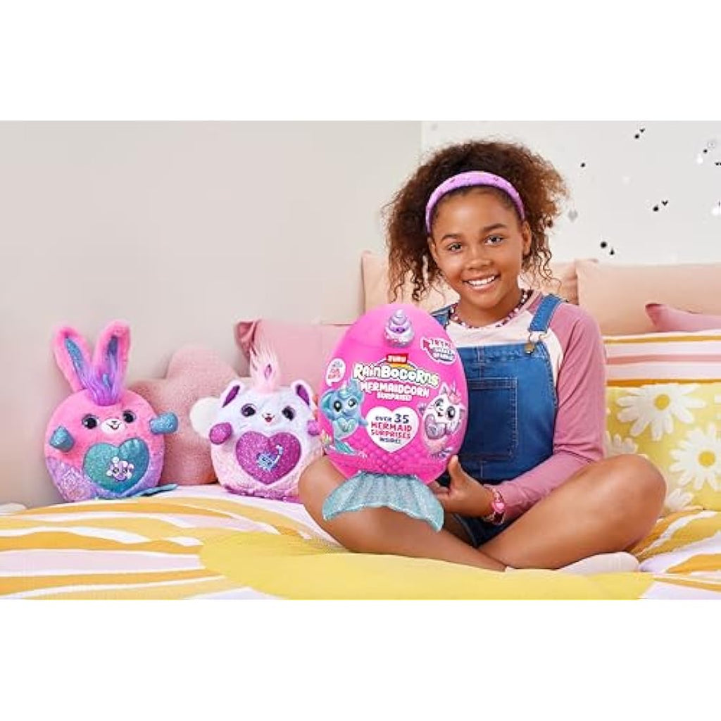 Rainbocorns Mermaidcorn Series 7 Jewel the Flamingo Collectible Plush