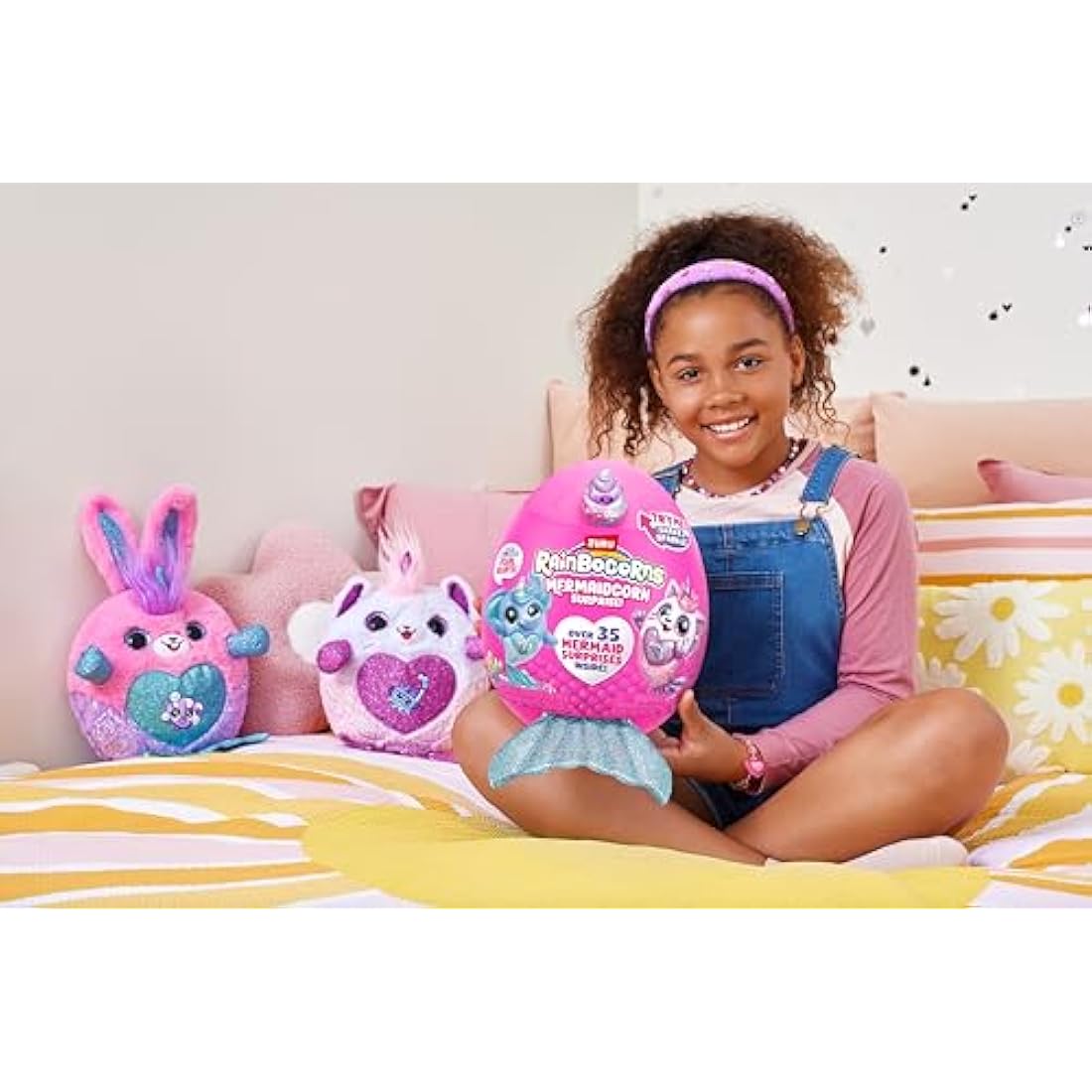 Rainbocorns Mermaidcorn Series 7 Jewel the Flamingo Collectible Plush