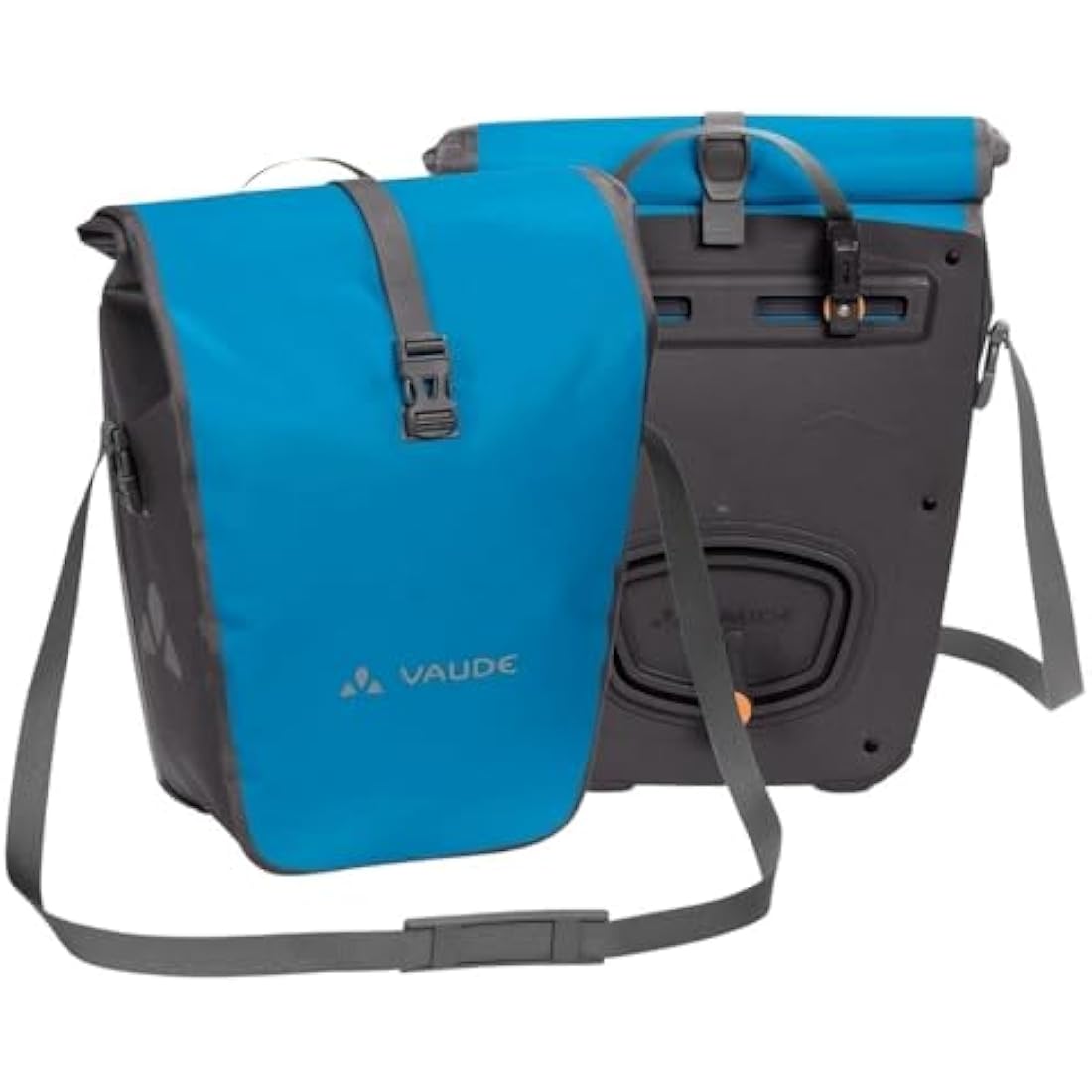 VAUDE Aqua Back Waterproof Bike Pannier – 24L Rear Rack Bag in Blue