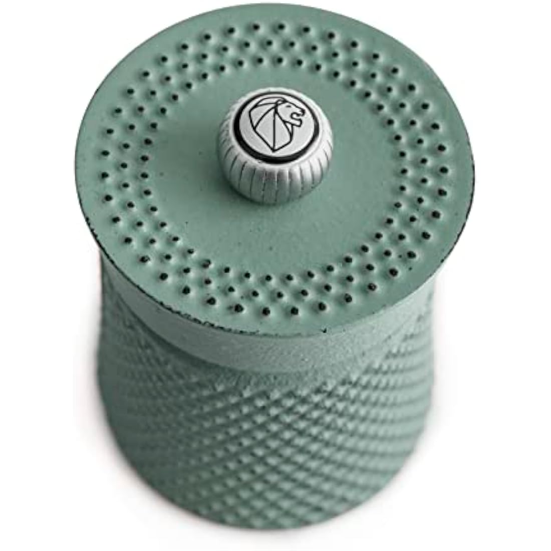 Peugeot Bali Cast Iron Pepper Mill – Celadon Green – 8cm Grinder