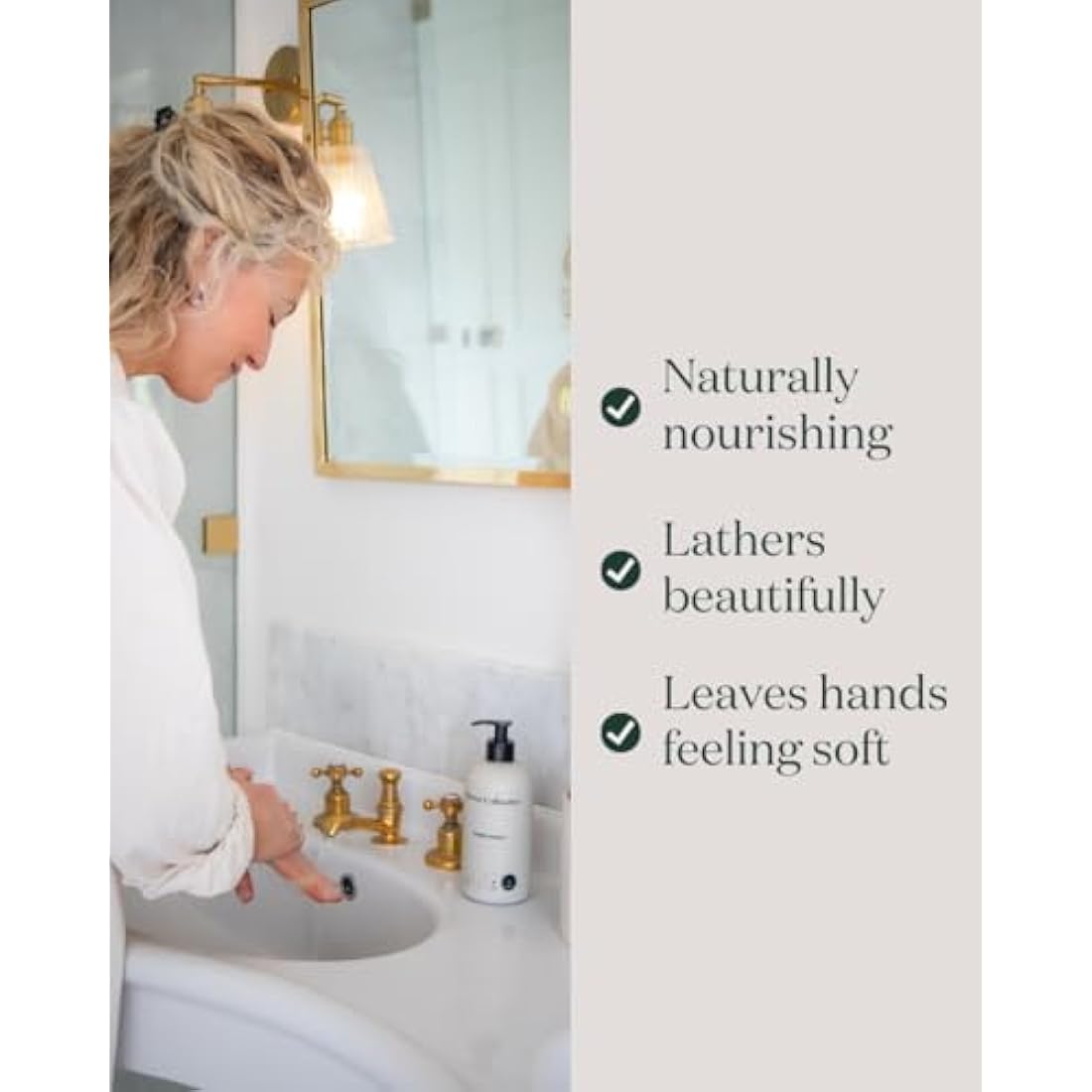 Bower Collective Antibacterial Hand Soap Refill - Geranium & Grapefruit 1L