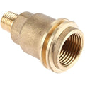 Brass QCC1 Propane Adapter – 1/4 Inch Male Pipe Thread