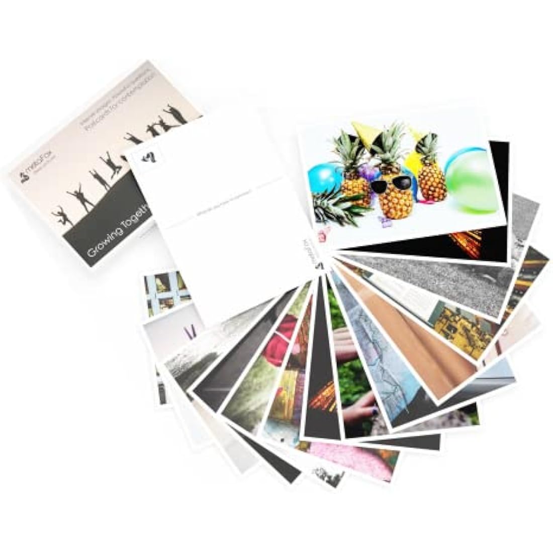 metaFox Growing Together Postcards | 52 Coaching Cards for Team Building