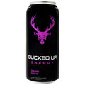 Bucked Up Energy Drink | Grape Gainz Zero Sugar - 16oz Cans (4 Pack)