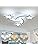 Comely 30W Star LED Ceiling Light – Dimmable Modern White Chandelier