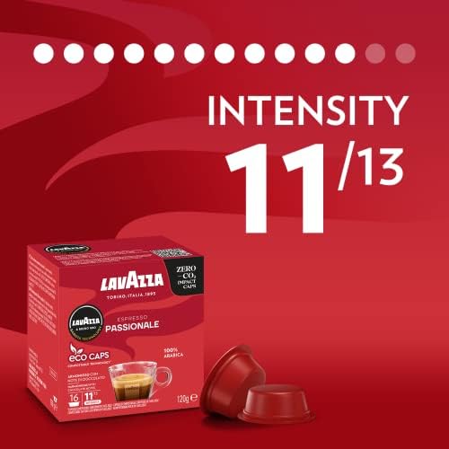 Lavazza A Modo Mio Passionale - 96 Compostable Arabica Coffee Pods